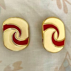 Trifari vintage earrings